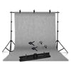 Photography backdrop set for home use. Buy online in Australia from Shhh Online. Complete photo background set with Grey cloth. Amateur photography, take erotic photos, make home movies