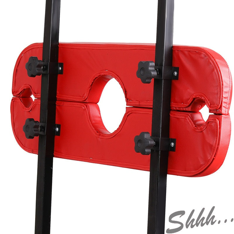 Shhh... BDSM Stocks stool SS-1 - Red or Black
