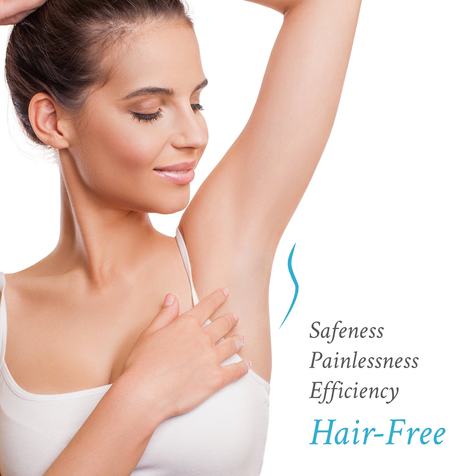 Silhouette Portable Laser Hair Remover Permanent Epliation System for Body & Face