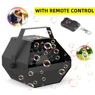 Automatic Electric Bubble Machine with Remote - for Parties, Weddings and Special Events