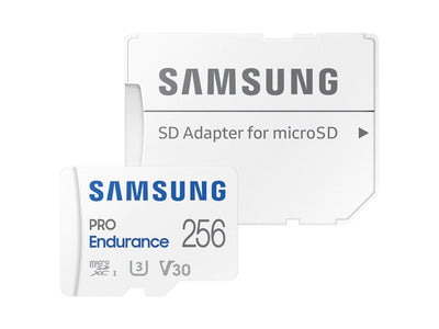 SAMSUNG 256GB PRO Endurance micro SDXC with Adapter MB-MJ256KA
