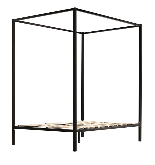 Steel Four Post bed frame - Double