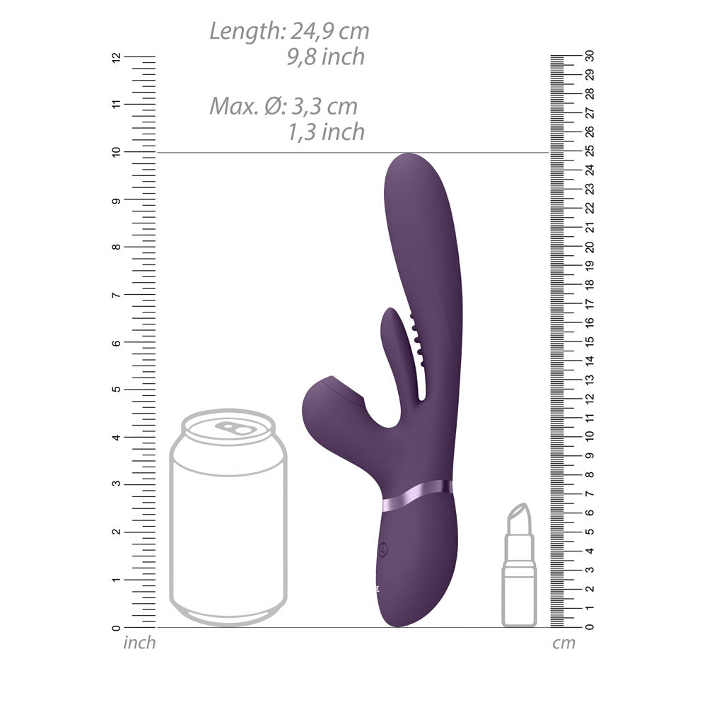 VIVE Ena Rabbit Vibrator - Purple