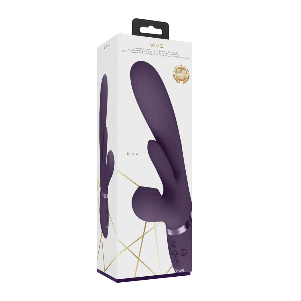 VIVE Ena Rabbit Vibrator - Purple
