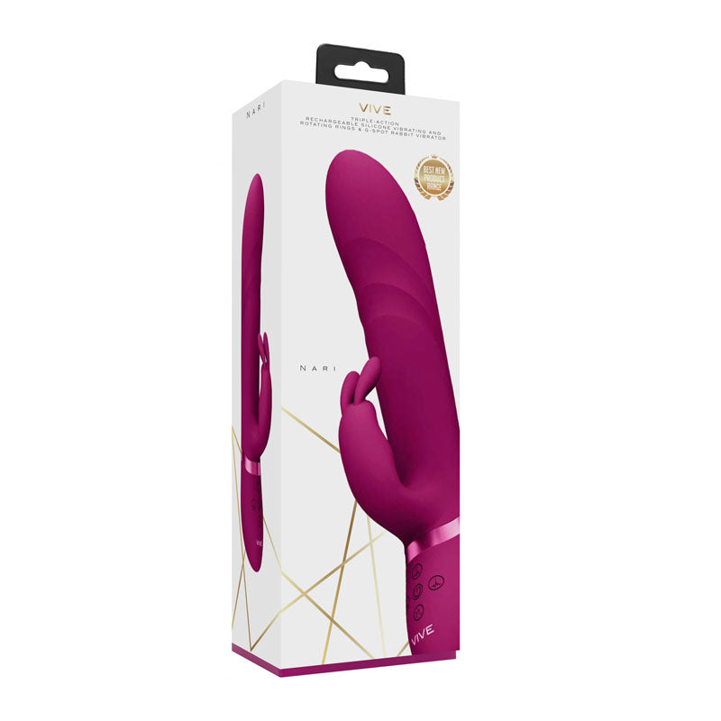 VIVE Nari - G-Spot & Clit Rabbit - Pink