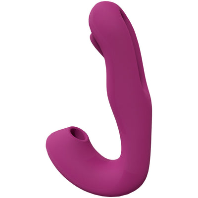 VIVE Yuna G-Spot & Clit Sucking Vibrator - Pink