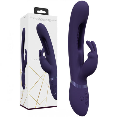 VIVE Mika Clit & G-Spot Rabbit - Purple