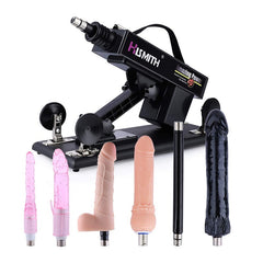 Hismith 3XLR Sex Machine for Women Package with 5 Dildos from Shhh Australia www.shhhonline.com.au 