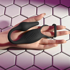 Zero Tolerance PLUG & TUG Vibrating Anal Plug with Cock Ring