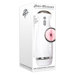 Zero Tolerance Thrusting Stroker -  USB Rechargeable Vibrating Masturbator