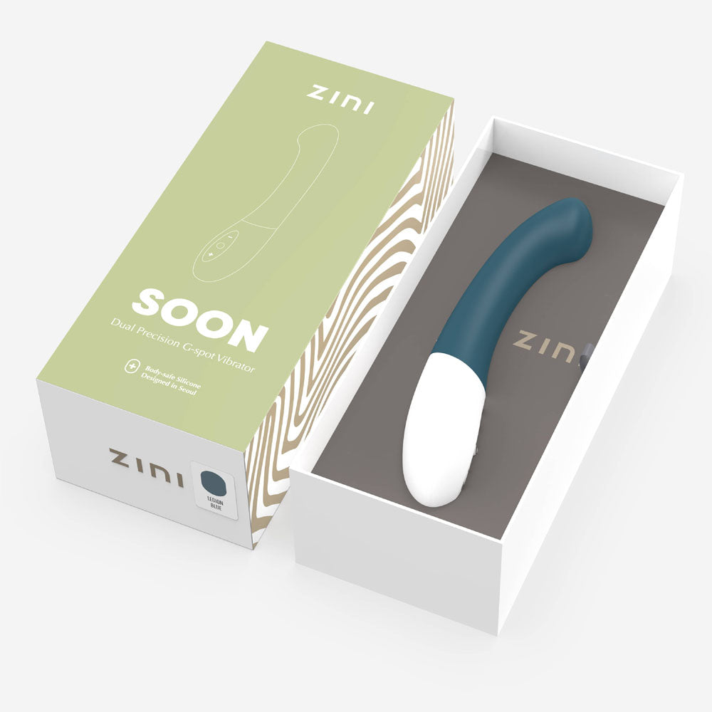 Zini Soon G-Spot Vibrator - Blue