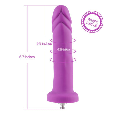 Hismith HSA73 Vibrating Anal Dildo with Remote 17cm