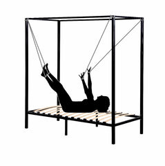 Steel Four Post bed frame - Single