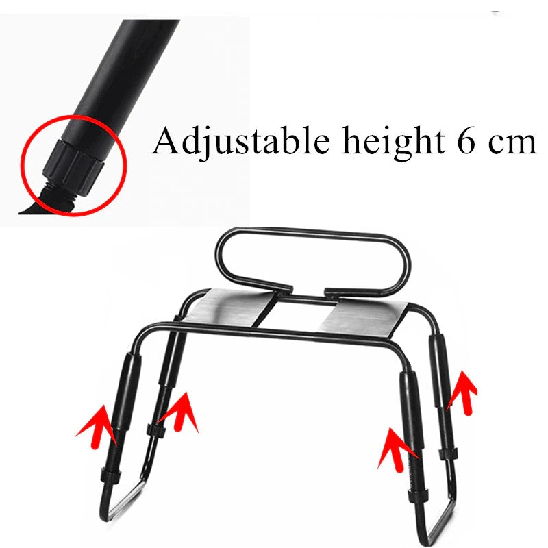 Love & queening chair with support handles & ADJUSTABLE HEIGHT