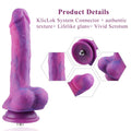 Hismith HSA70 Large Vibrating Dildo with Remote 21.4cm