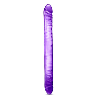 B Yours Double Dildo Purple 18in