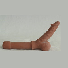 Penis dildo for doll - Dark skin tone
