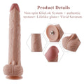 Hismith HSA69 HUGE 30cm Vibrating Dildo with Remote Control