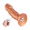 HSA71 Vibrating Beast Dildo with Remote 21cm