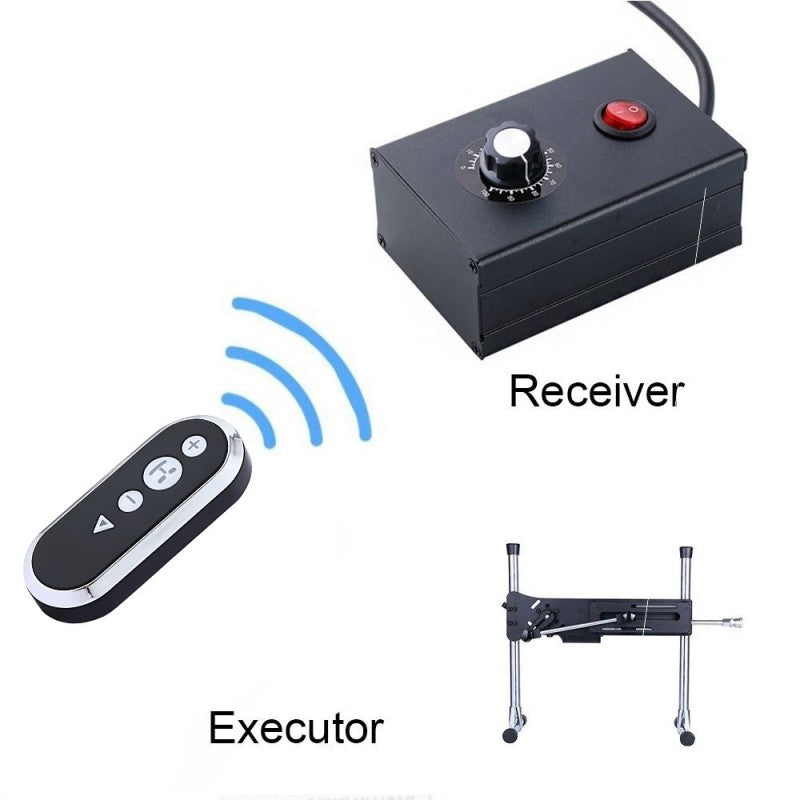 Hismith HS06 Sex Machine Package with APP & Remote Control plus a Silicone Dildo