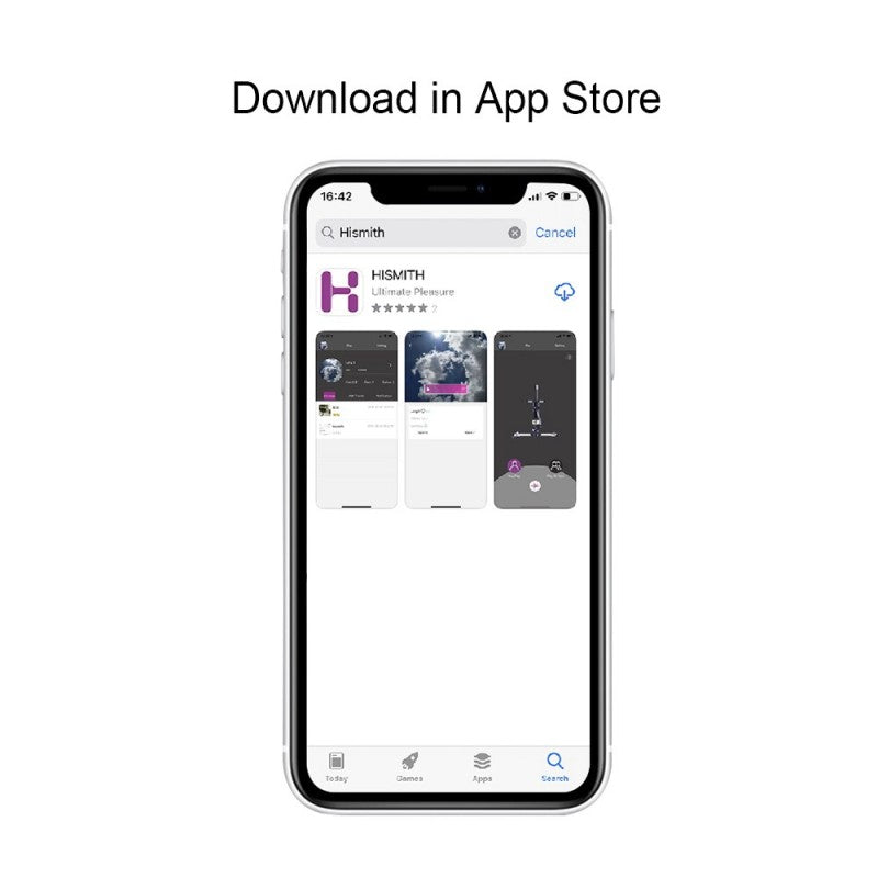 Hismith HS06 Sex Machine Package with APP & Remote Control plus a Silicone Dildo
