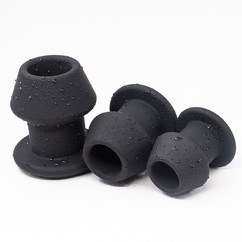 Shop HUGE Hollow Anal Plugs For Anal Play in 3 sizes Shop HUGE Hollow Anal Plugs For Anal Play in 3 sizes