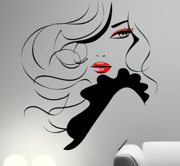 Wall silhouette sticker made of PVC. Image 28