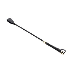 Leather Crop whip by Candiway 600mm for pony play or BDSM