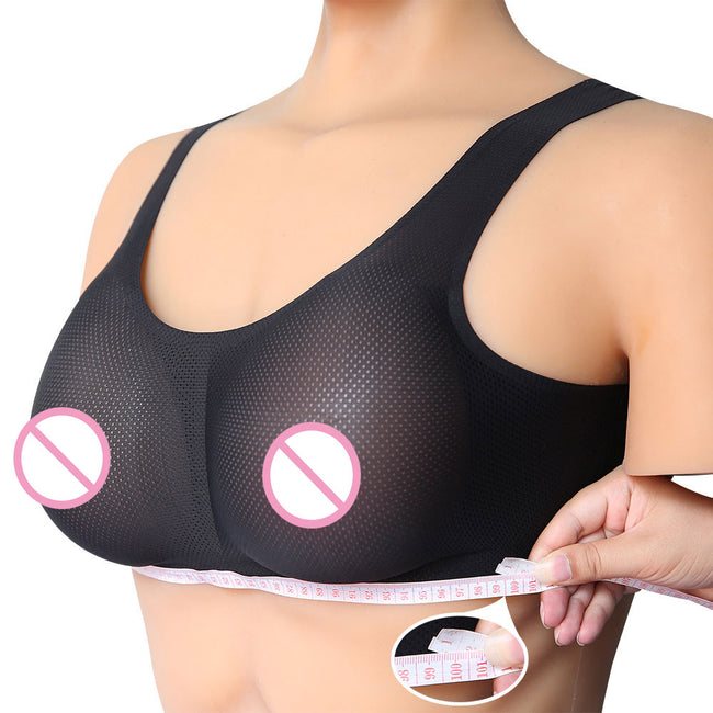 Halter top bra and breast insert set