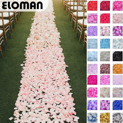 Rose petals 500 pcs per pack. Myriad of colour choices