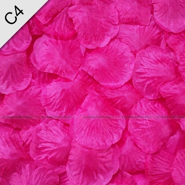 Rose petals 500 pcs per pack. Myriad of colour choices