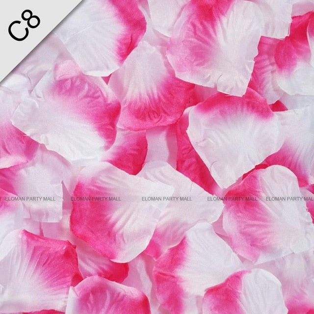 Rose petals 500 pcs per pack. Myriad of colour choices
