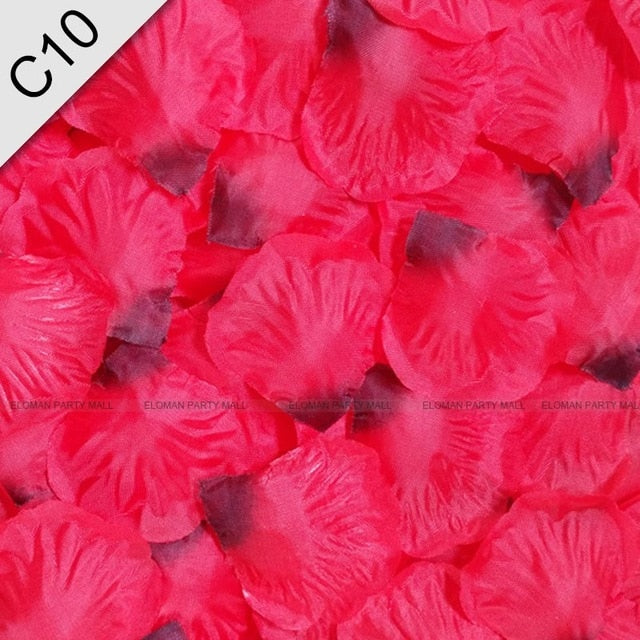 Rose petals 500 pcs per pack. Myriad of colour choices