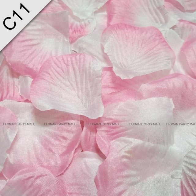 Rose petals 500 pcs per pack. Myriad of colour choices