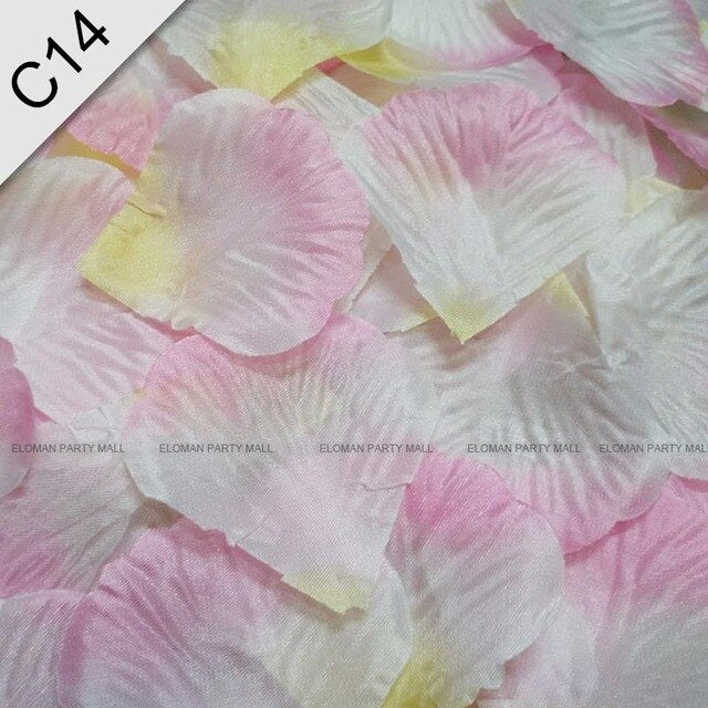 Rose petals 500 pcs per pack. Myriad of colour choices