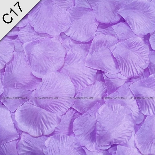 Rose petals 500 pcs per pack. Myriad of colour choices