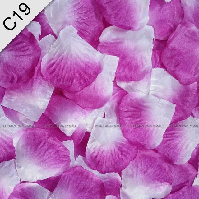 Rose petals 500 pcs per pack. Myriad of colour choices