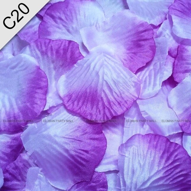 Rose petals 500 pcs per pack. Myriad of colour choices