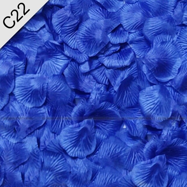 Rose petals 500 pcs per pack. Myriad of colour choices