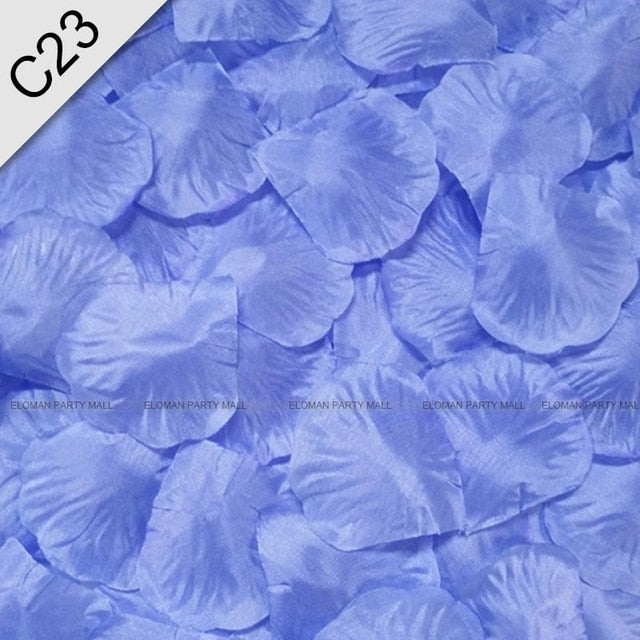 Rose petals 500 pcs per pack. Myriad of colour choices