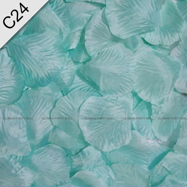 Rose petals 500 pcs per pack. Myriad of colour choices