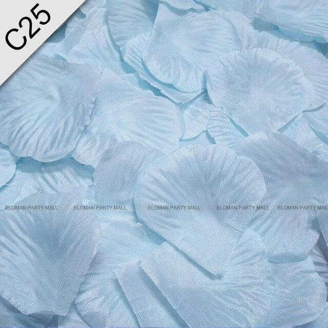 Rose petals 500 pcs per pack. Myriad of colour choices