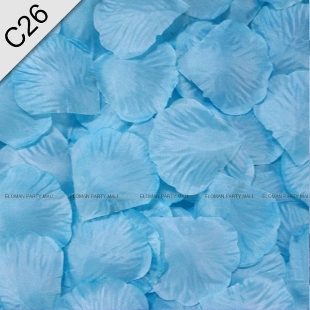 Rose petals 500 pcs per pack. Myriad of colour choices