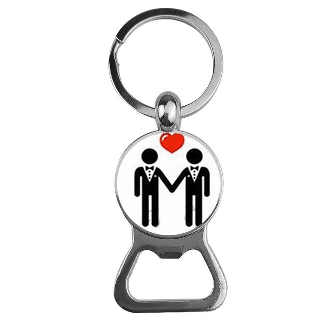 LGBT Pride bottle opener & keychain - 29 variants