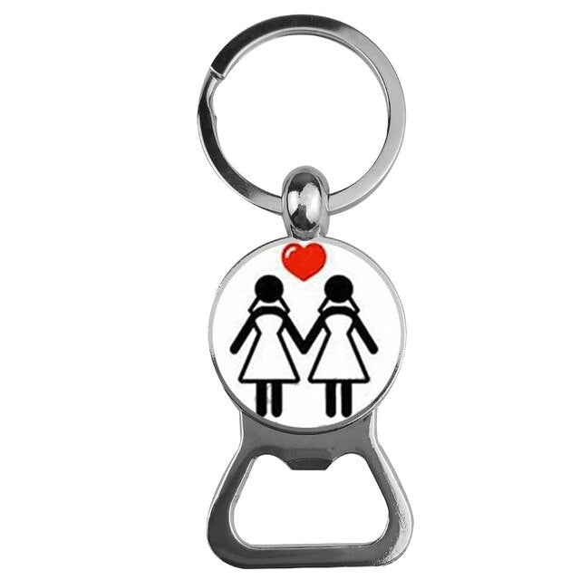 LGBT Pride bottle opener & keychain - 29 variants