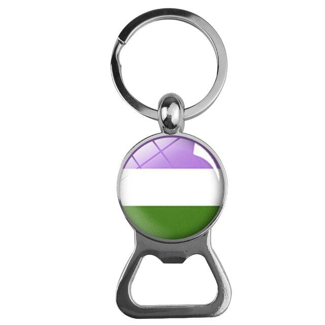 LGBT Pride bottle opener & keychain - 29 variants