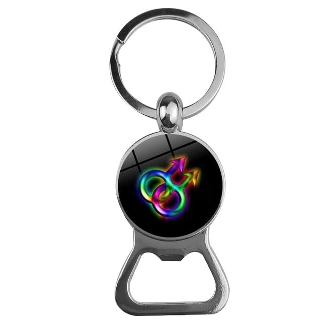 LGBT Pride bottle opener & keychain - 29 variants