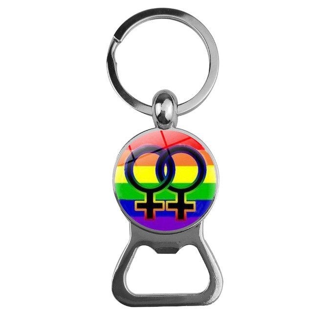 LGBT Pride bottle opener & keychain - 29 variants