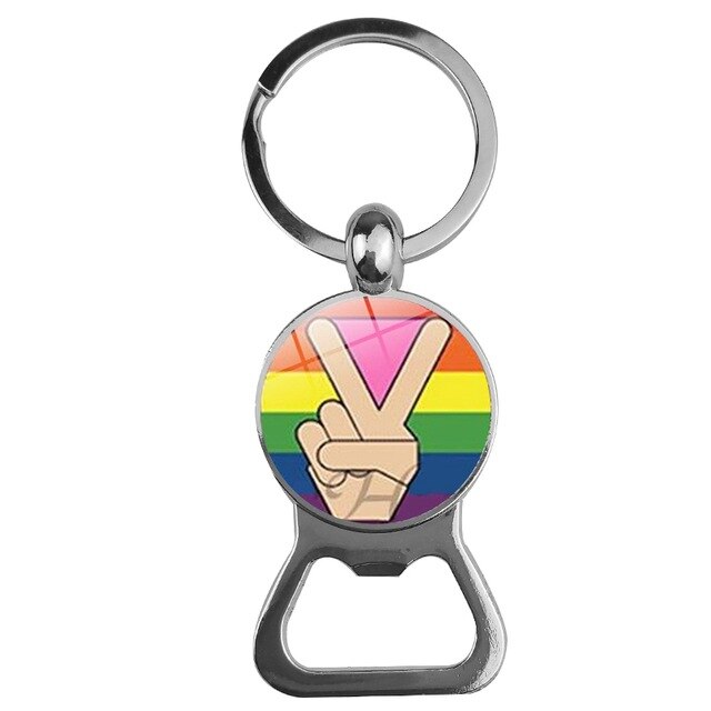 LGBT Pride bottle opener & keychain - 29 variants