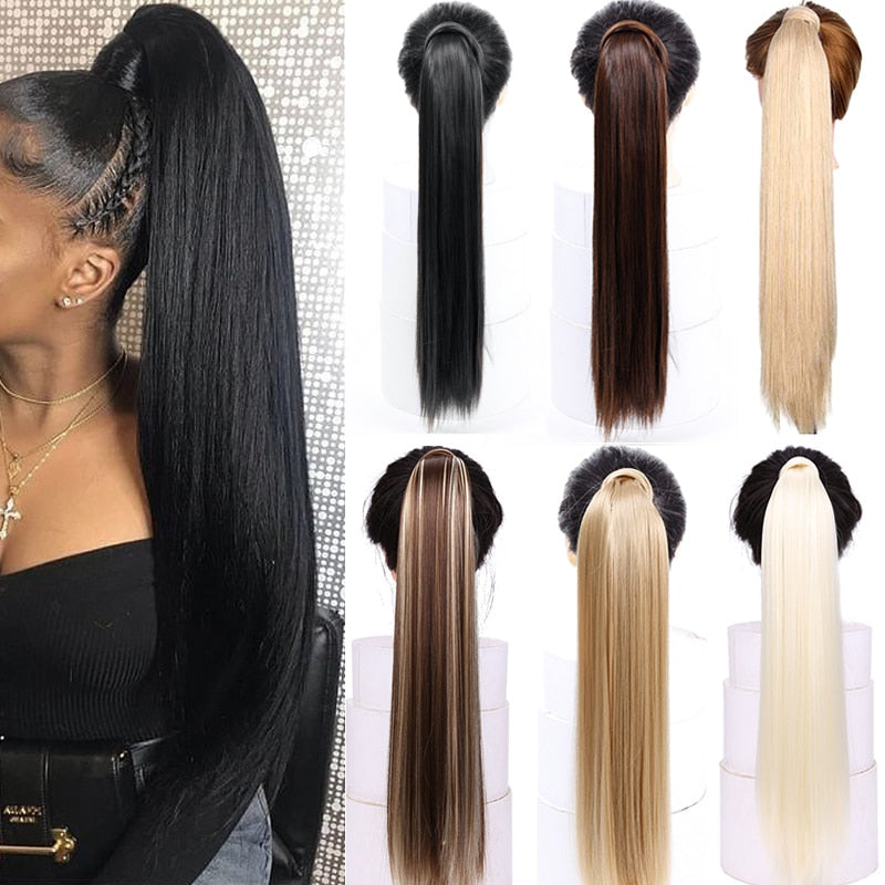 Ponytail Hair Extension 60cm - 34 styles & colours